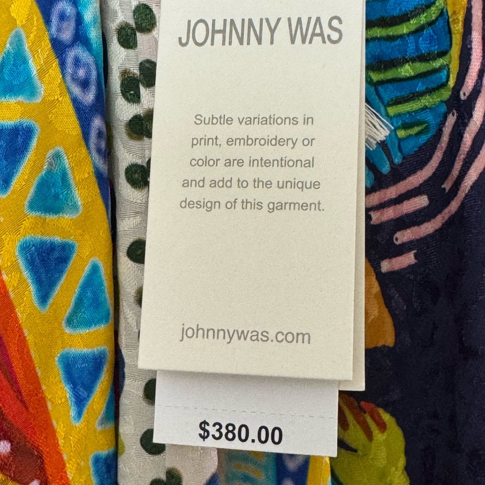 Johnny Was Multicolor Patterned Garment size XL - Picture 8 of 9